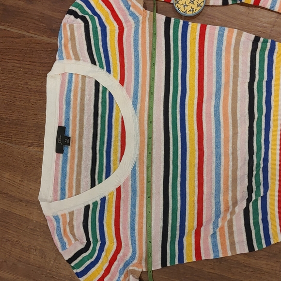 NWOT J. Crew Striped Top - Picture 5 of 9